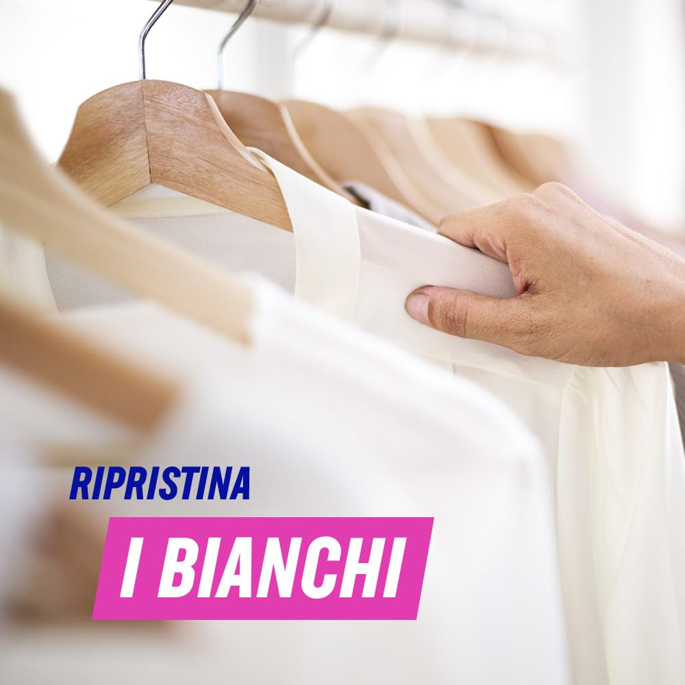 Vanish Oxi Action Multipower Polvere Bianco Splendente, Smacchiatore per Capi Bianchi