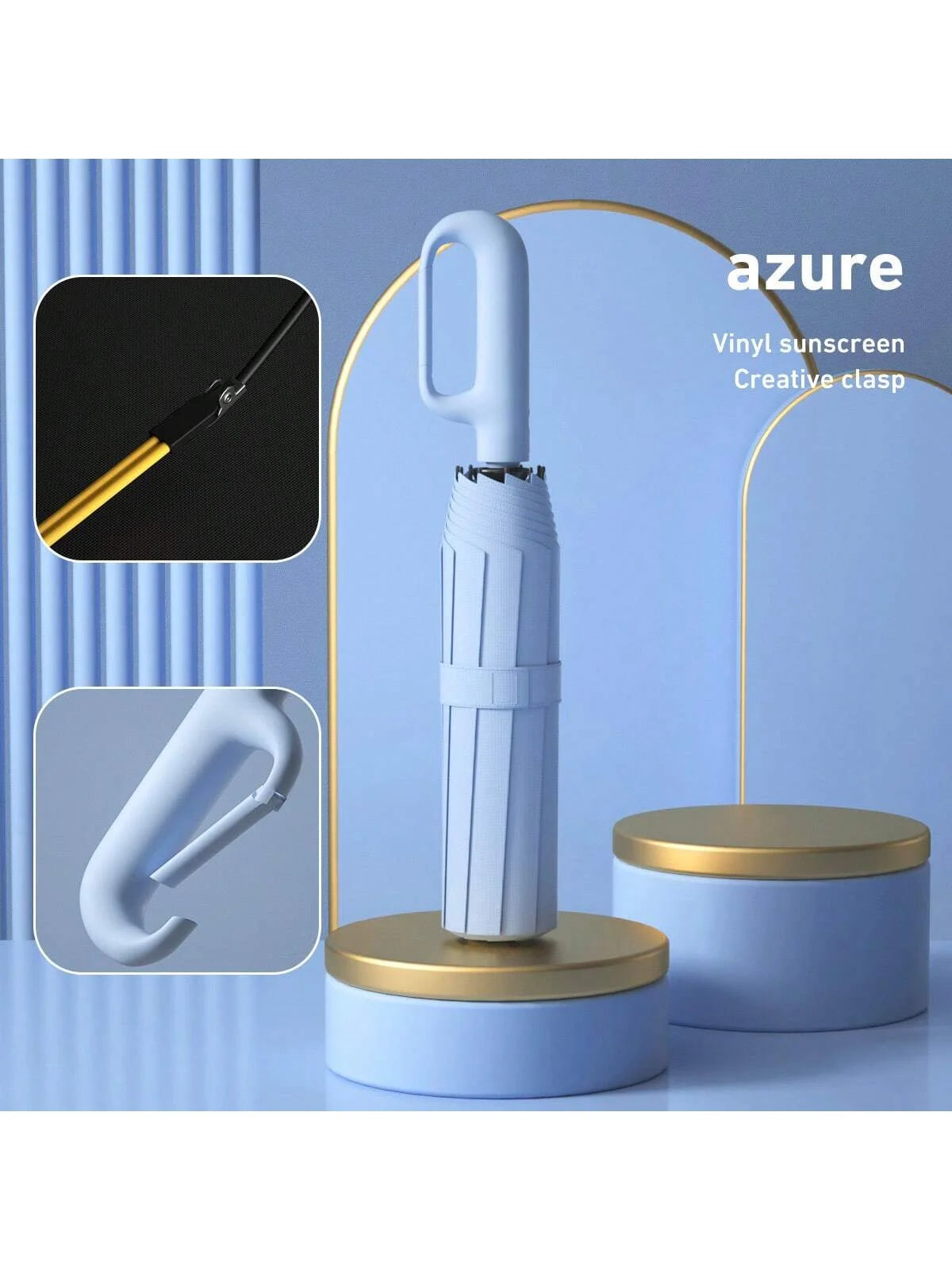 Paraguas Automático Premium con Diseño Compacto y Antiviento