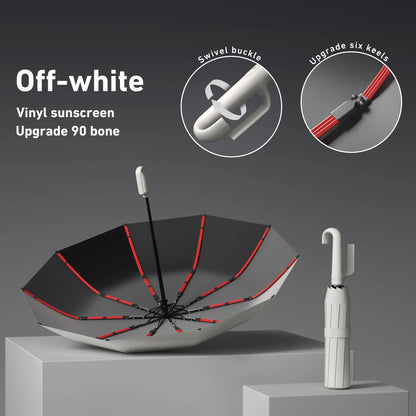 Paraguas Automático Premium con Diseño Compacto y Antiviento