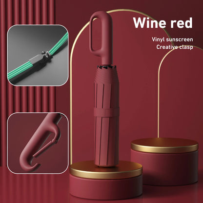 Paraguas Automático Premium con Diseño Compacto y Antiviento