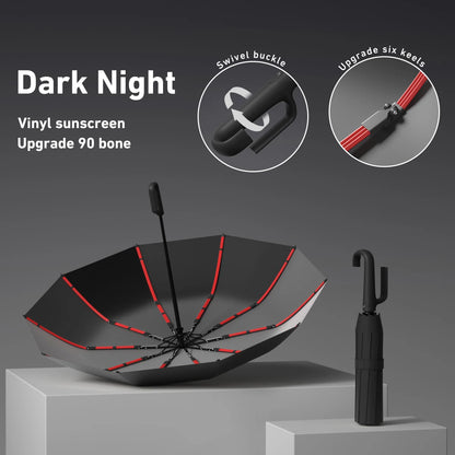 Paraguas Automático Premium con Diseño Compacto y Antiviento