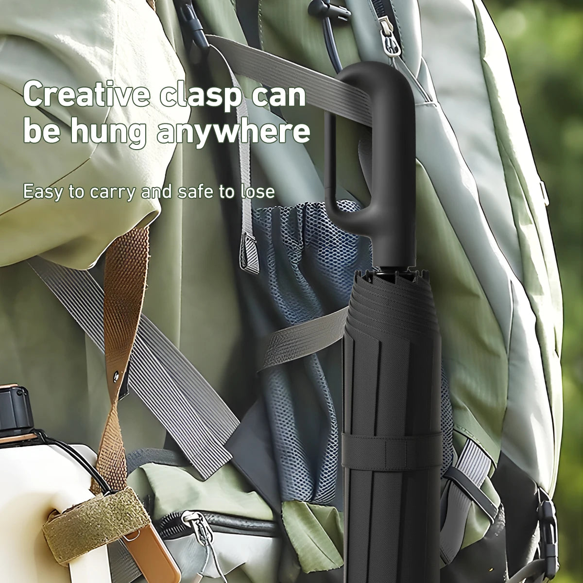 Paraguas Automático Premium con Diseño Compacto y Antiviento