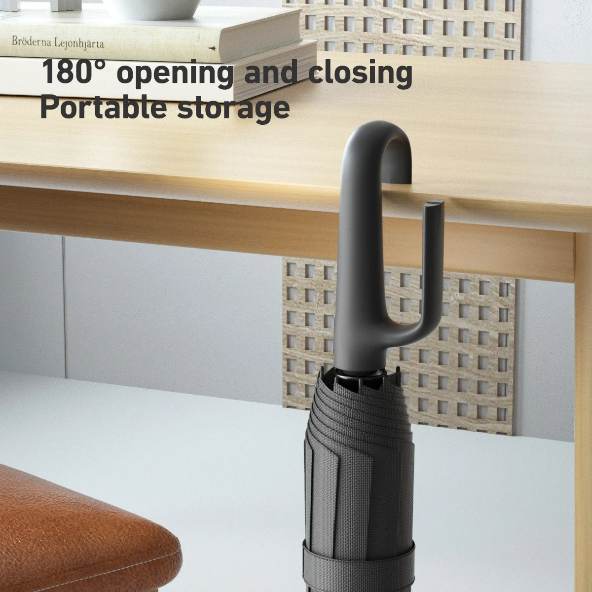 Paraguas Automático Premium con Diseño Compacto y Antiviento