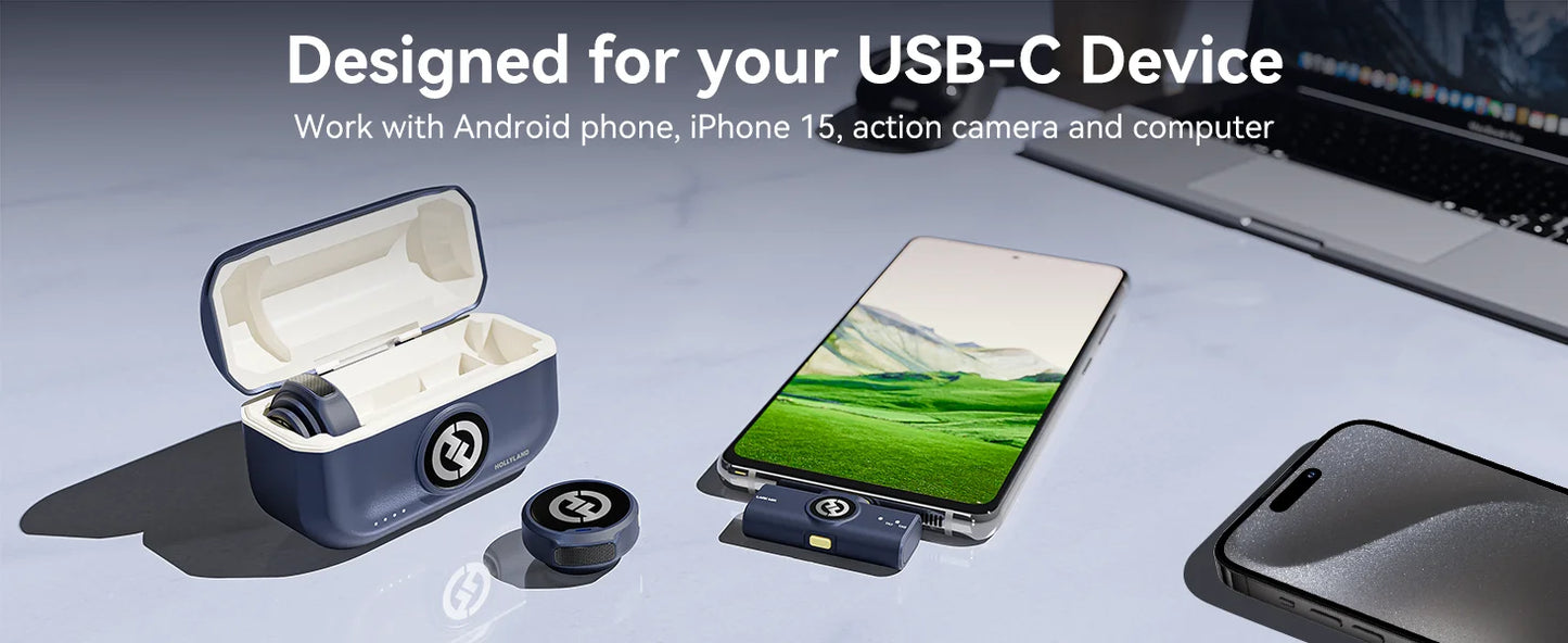 Micrófono inalámbrico Hollyland Lark M2