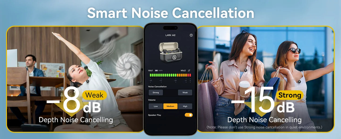 Micrófono inalámbrico Hollyland Lark M2