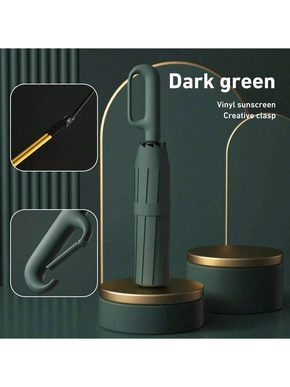 Paraguas Automático Premium con Diseño Compacto y Antiviento