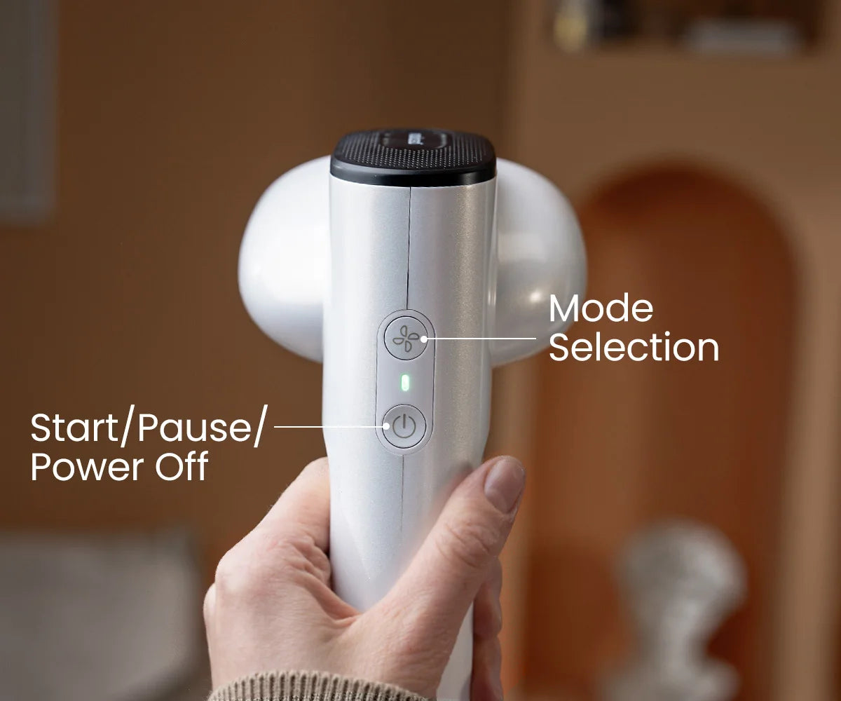 Plancha de vapor portátil con succión automática para ropa.