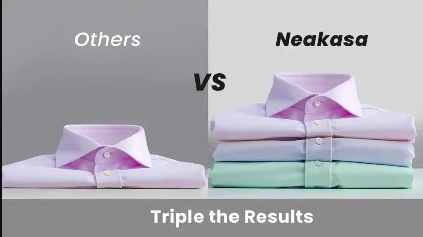 Plancha de vapor portátil con succión automática para ropa.