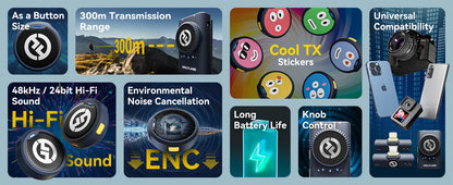 Micrófono inalámbrico Hollyland Lark M2