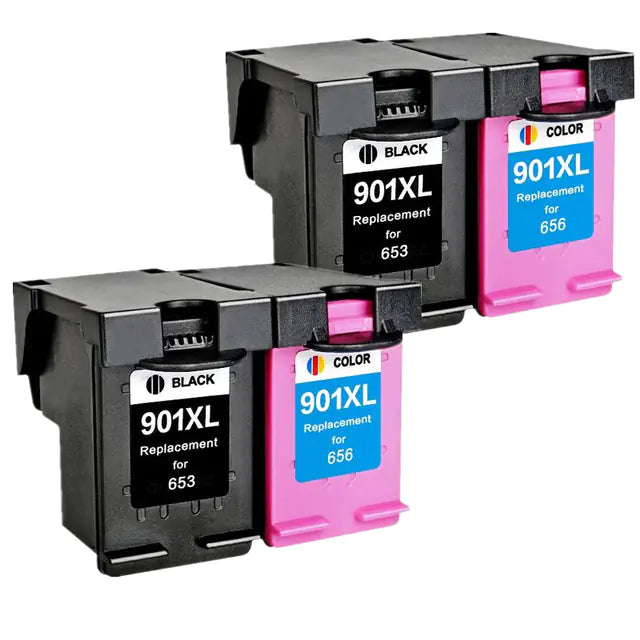 Cartucho de Tinta 901XL para Impresoras HP Officejet