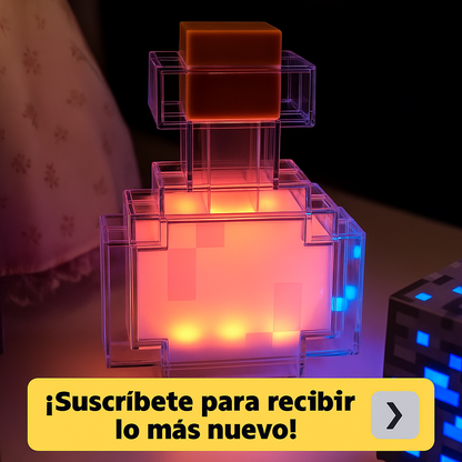 Lámpara de Minecraft