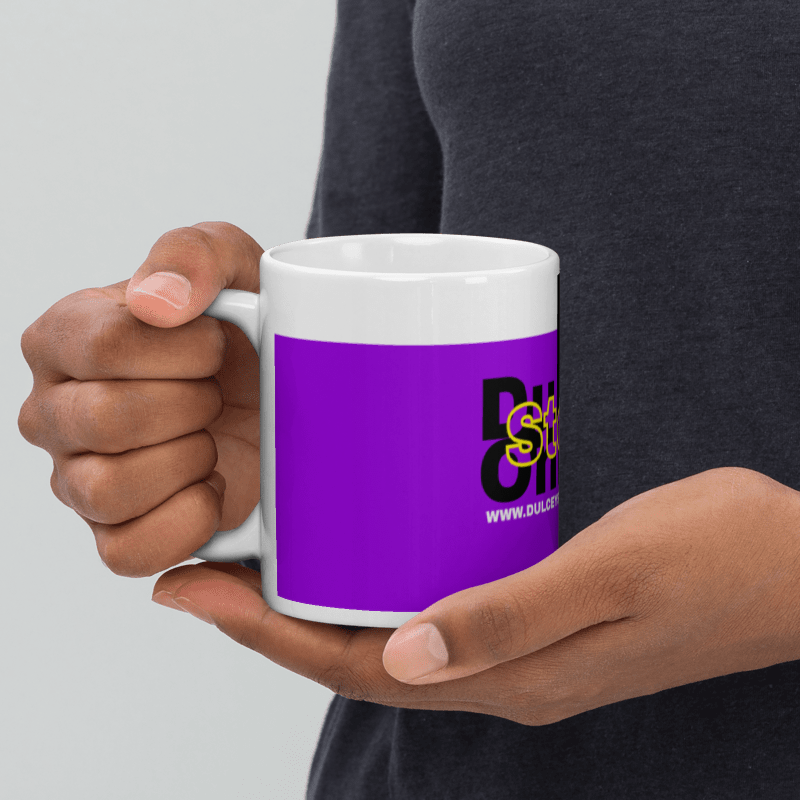 Taza Blanca Brillante PERSONALIZABLE